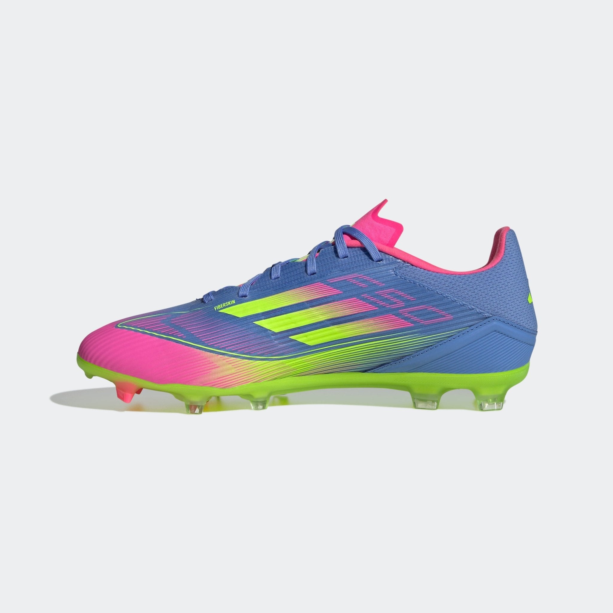 adidas F50 League Firm/Multi - Ground Boots Blue Fusion/Lucid Lemon/Lucid Pink - Best Buy Soccer